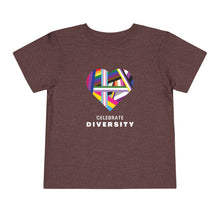 Load image into Gallery viewer, Celebrate Diversity Toddler Graphic Tee