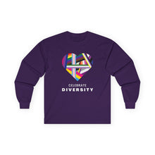Load image into Gallery viewer, Celebrate Diversity Long Sleeve Graphic T-Shirt
