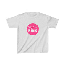 Load image into Gallery viewer, Boys Wear Pink Youth Graphic T-Shirt