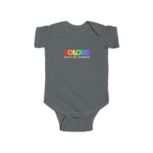 Load image into Gallery viewer, Colors Have No Gender Infant Bodysuit