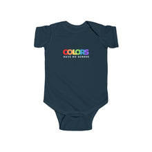 Load image into Gallery viewer, Colors Have No Gender Infant Bodysuit
