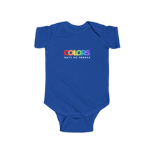 Load image into Gallery viewer, Colors Have No Gender Infant Bodysuit