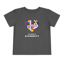 Load image into Gallery viewer, Celebrate Diversity Toddler Graphic Tee