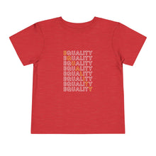 Load image into Gallery viewer, Equality Toddler Graphic T-Shirt