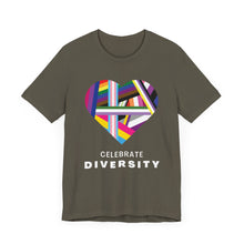 Load image into Gallery viewer, Celebrate Diversity Graphic T-Shirt