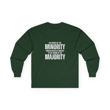 Load image into Gallery viewer, The Rights of the Minority Graphic Long Sleeve Graphic T-Shirt