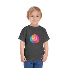 Load image into Gallery viewer, Two Dad Family Toddler Graphic T-Shirt