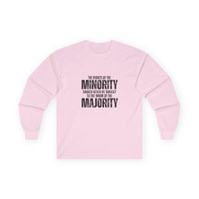 Load image into Gallery viewer, The Rights of the Minority Graphic Long Sleeve Graphic T-Shirt