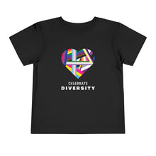 Load image into Gallery viewer, Celebrate Diversity Toddler Graphic Tee