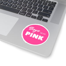Load image into Gallery viewer, Boys Wear Pink Sticker