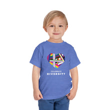 Load image into Gallery viewer, Celebrate Diversity Toddler Graphic Tee
