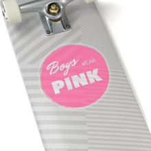 Load image into Gallery viewer, Boys Wear Pink Sticker