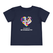 Load image into Gallery viewer, Celebrate Diversity Toddler Graphic Tee