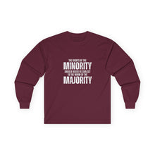 Load image into Gallery viewer, The Rights of the Minority Graphic Long Sleeve Graphic T-Shirt