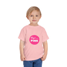 Load image into Gallery viewer, Boys Wear Pink Toddler Graphic T-Shirt