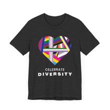 Load image into Gallery viewer, Celebrate Diversity Graphic T-Shirt