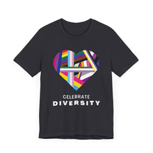 Load image into Gallery viewer, Celebrate Diversity Graphic T-Shirt