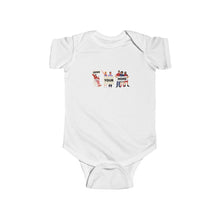 Load image into Gallery viewer, soft cotton bodysuit with the bold text 'Open Your Mind,' featuring a graphic that promotes inclusivity, awareness, and open-mindedness.