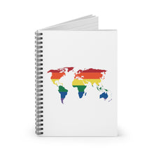 Load image into Gallery viewer, Rainbow World Notebook