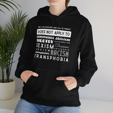 Load image into Gallery viewer, We Can Disagree Graphic Hoodie