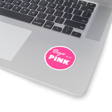 Load image into Gallery viewer, Boys Wear Pink Sticker