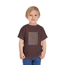 Load image into Gallery viewer, Equality Toddler Graphic T-Shirt