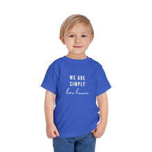 Load image into Gallery viewer, Born Human Toddler Graphic T-Shirt