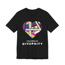 Load image into Gallery viewer, Celebrate Diversity Graphic T-Shirt