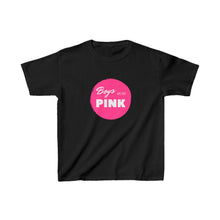 Load image into Gallery viewer, Boys Wear Pink Youth Graphic T-Shirt