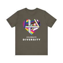 Load image into Gallery viewer, Celebrate Diversity Graphic T-Shirt