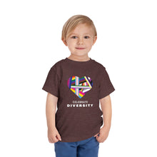 Load image into Gallery viewer, Celebrate Diversity Toddler Graphic Tee