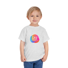 Load image into Gallery viewer, Two Dad Family Toddler Graphic T-Shirt