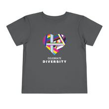Load image into Gallery viewer, Celebrate Diversity Toddler Graphic Tee