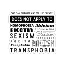 Load image into Gallery viewer, We Can Disagree Sticker