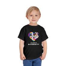 Load image into Gallery viewer, Celebrate Diversity Toddler Graphic Tee
