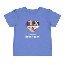 Load image into Gallery viewer, Celebrate Diversity Toddler Graphic Tee