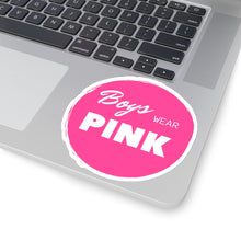Load image into Gallery viewer, Boys Wear Pink Sticker