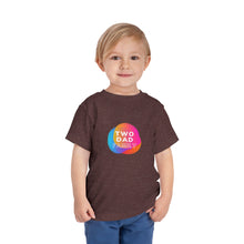 Load image into Gallery viewer, Two Dad Family Toddler Graphic T-Shirt