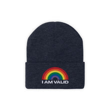 Load image into Gallery viewer, I Am Valid Knit Beanie
