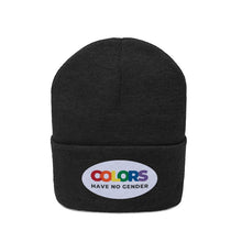 Load image into Gallery viewer, Colors Have No Gender Knit Beanie
