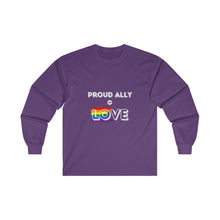 Load image into Gallery viewer, Proud Ally of Love Long Sleeve T-Shirt