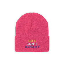 Load image into Gallery viewer, Life Isn't Binary Knit Beanie
