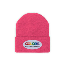 Load image into Gallery viewer, Colors Have No Gender Knit Beanie
