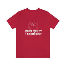 Load image into Gallery viewer, Gender Equality is a Human Right T-Shirt