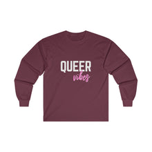 Load image into Gallery viewer, Queer Vibes Long Sleeve T-Shirt