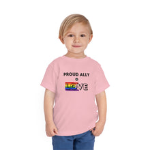Load image into Gallery viewer, Proud Ally of Love Toddler T-Shirt