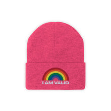 Load image into Gallery viewer, I Am Valid Knit Beanie