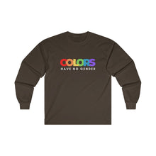 Load image into Gallery viewer, Colors Have No Gender Long Sleeve T-Shirt