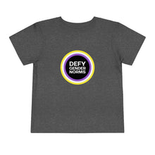 Load image into Gallery viewer, Defy Gender Norms Toddler T-Shirt