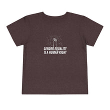 Load image into Gallery viewer, Gender Equality is a Human Right Toddler T-Shirt
